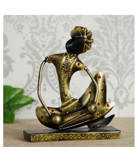 eCraftIndia Gold Iron Figurines - Pack of 1