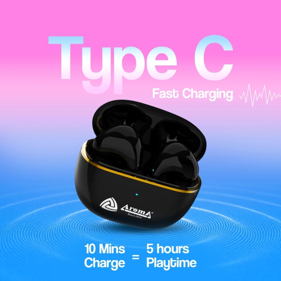 NB140 Captain Earbuds-Black / 24 Hours