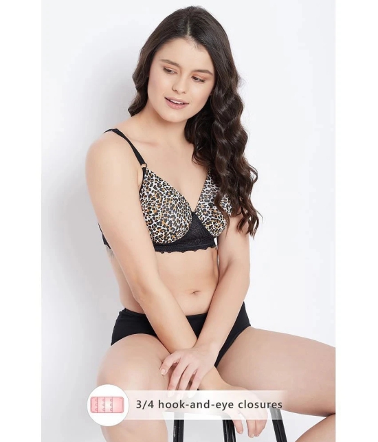 Clovia Polyamide T-Shirt Bra - Black Single - None