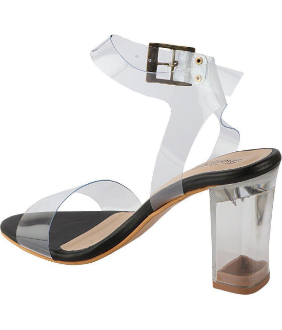 Shoetopia - Black Women''s Sandal Heels - None