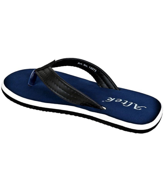 Altek - Navy Mens Thong Flip Flop - None