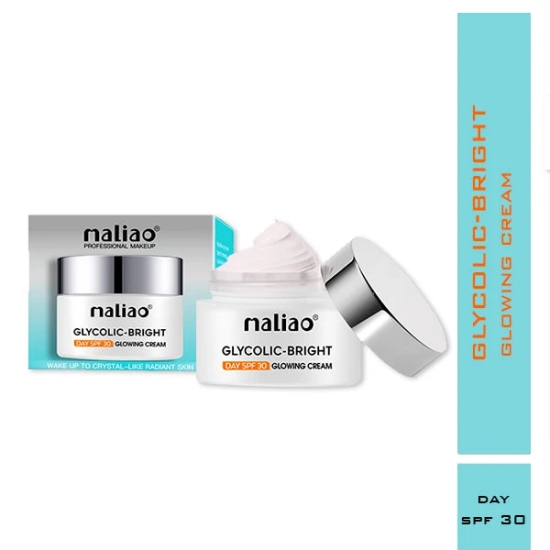 Maliao Glycolic Bright Day Cream SPF 30 - Radiant Face Cream for Glowing Skin