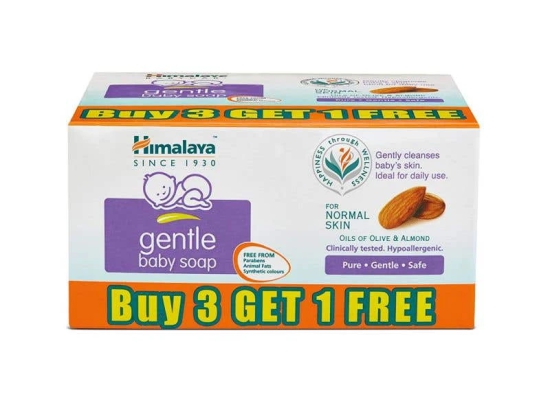 Himalaya Gentle Baby Soap (3+1) X 75G