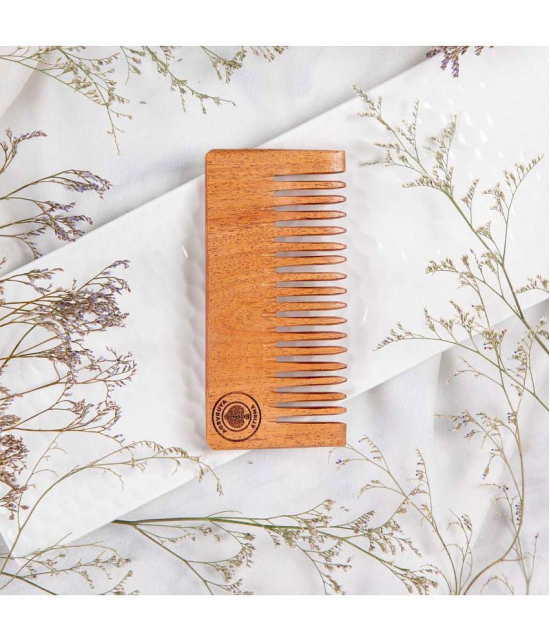 Ayurveda Amrita - Wide Tooth Comb For All Hair Types ( Pack of 2 )