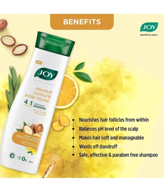 Joy Deep Nourishing & Black Shine Conditioning Shampoo 340ml,(Pack of 1)