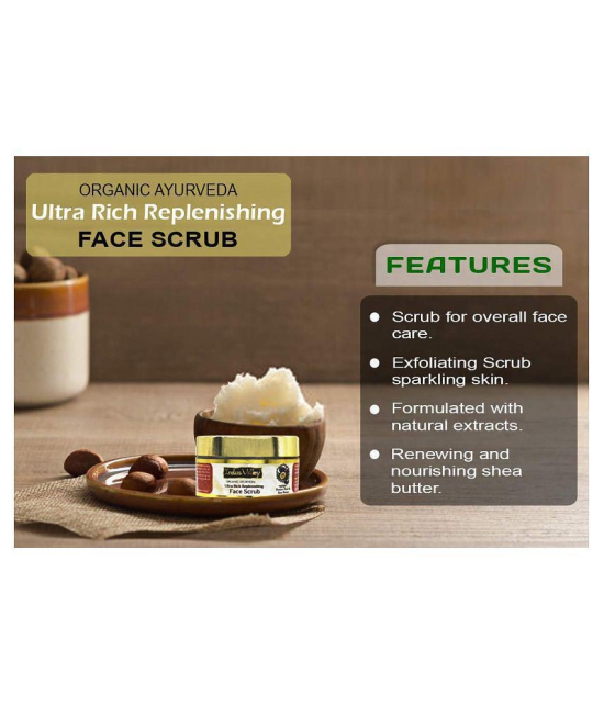 Indus Valley Ultra Rich Replenishing Fruit Scrub - Made with Shea Butter and Fruits (50 ml)