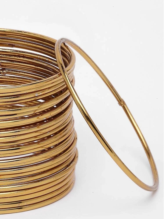 Zeneme Gold Bangle ( Pack of 24 ) - None