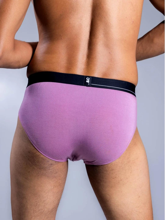 Men's Briefs - Opera Mauve-M