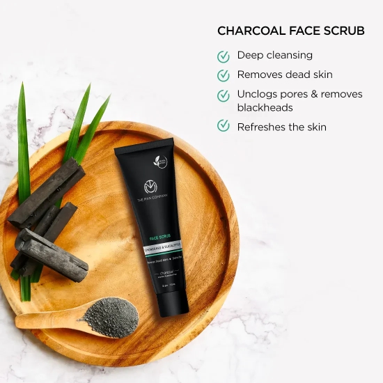 Charcoal Face Scrub (30g)