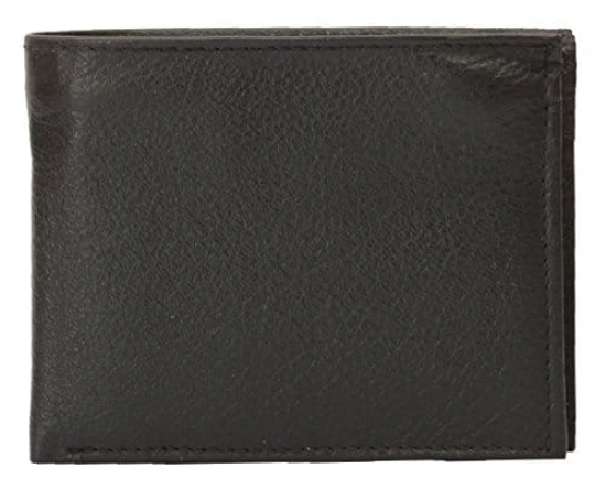 Leatherman Men's Wallet Black Men's Bi-Fold Wallet