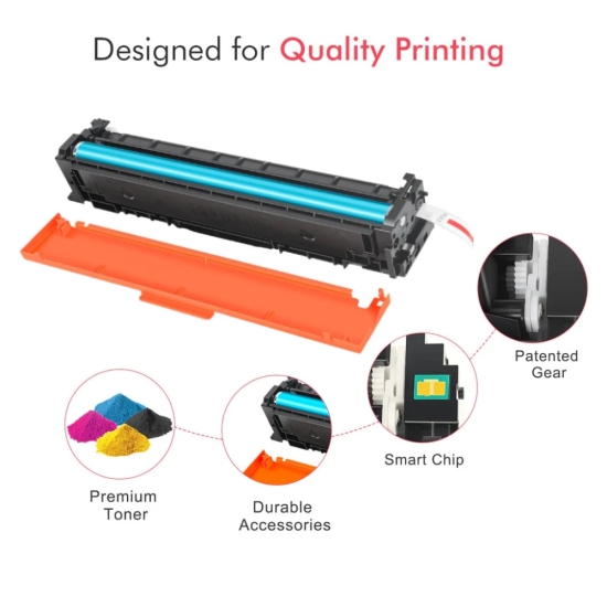 ImageInfo 542A Yellow Toner Cartridge for HP 125A / CB542A Compatible-Yellow