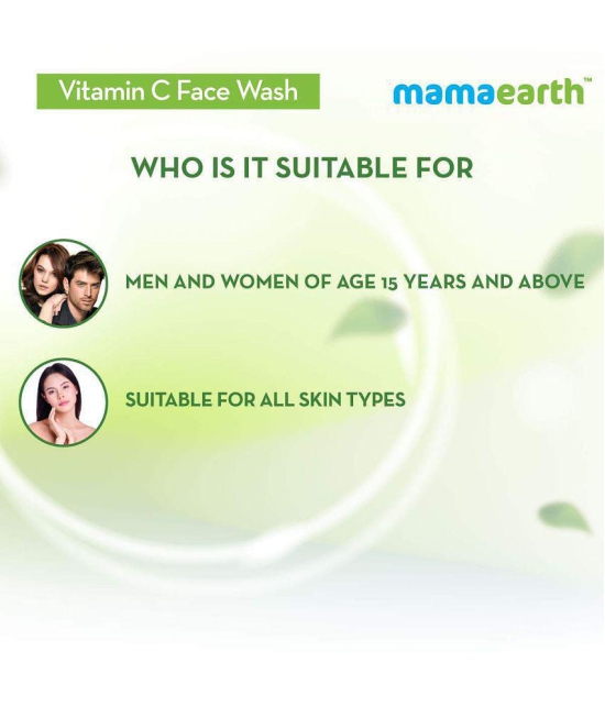 Mamaearth Vitamin C Face Wash with Vitamin C and Turmeric for Skin Illumination - 250ml