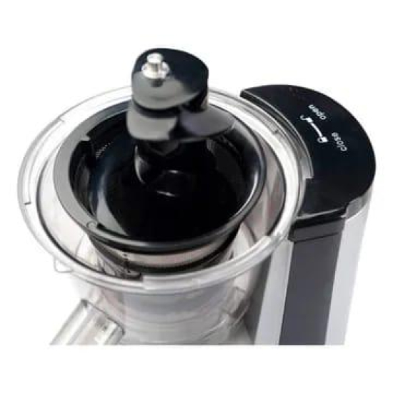 Croma 200 Watt Cold Press Slow Juicer (60 RPM, Non-Slip Feet, Silver)