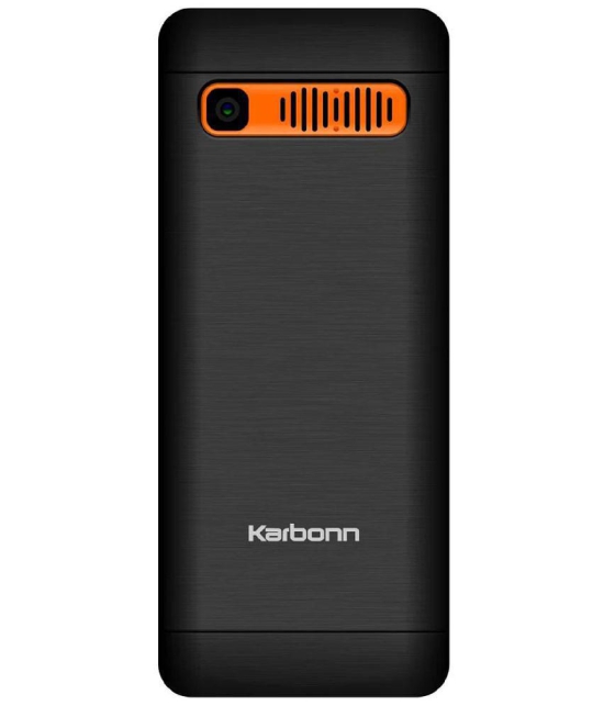 Karbonn KX3 Star Dual SIM Feature Phone Black Orange