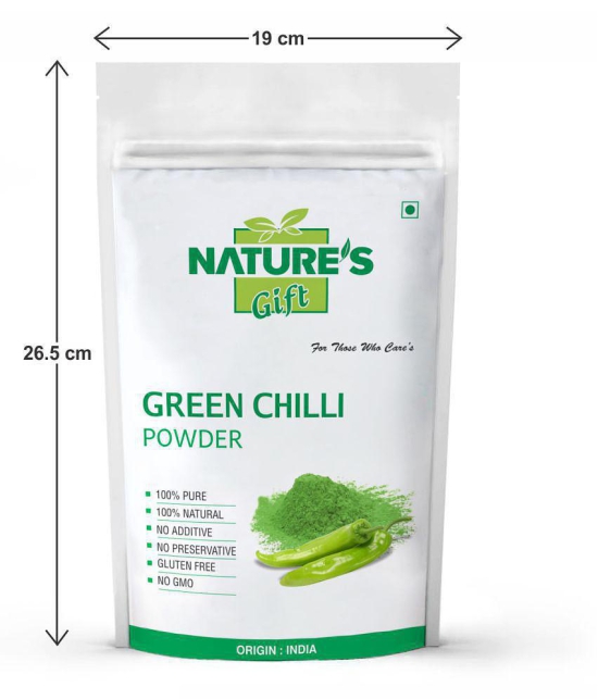 Nature''s Gift GREEN CHILLI Powder 400 gm