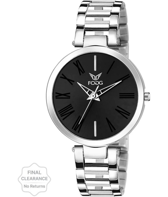 Fogg Silver Metal Analog Mens Watch