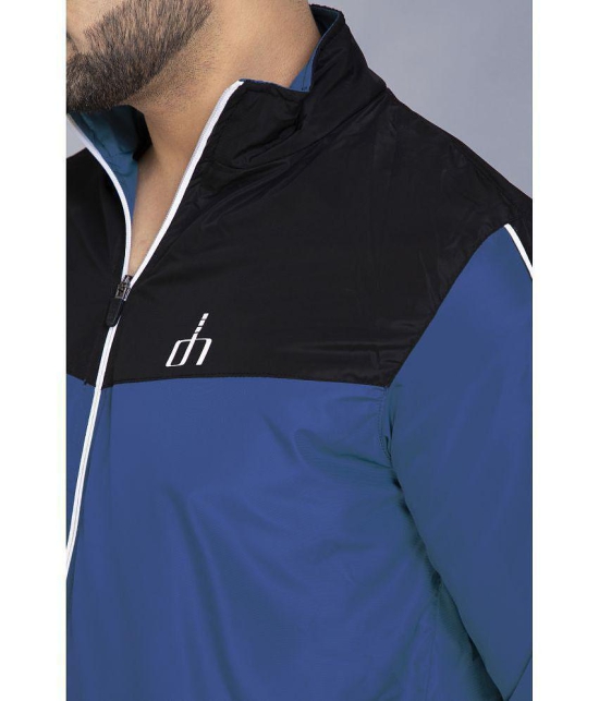 Devhim - Blue Polyester Regular Fit Men''s Windcheater Jacket ( Pack of 1 ) - None