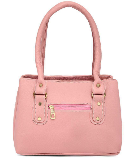 Fostelo - Light Pink  PU Shoulder Bag - Light Pink