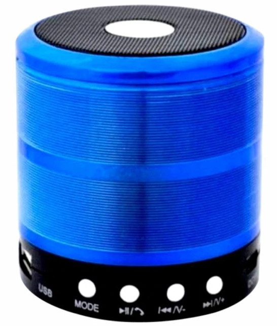 Neo 887 MINI 5 W Bluetooth Speaker Bluetooth v5.0 with USB Playback Time 2 hrs Blue - Blue