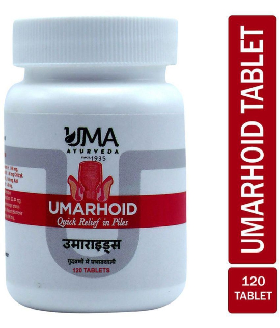 UMA AYURVEDA Umarhoid_120_Tab Tablet 1 kg Pack Of 1