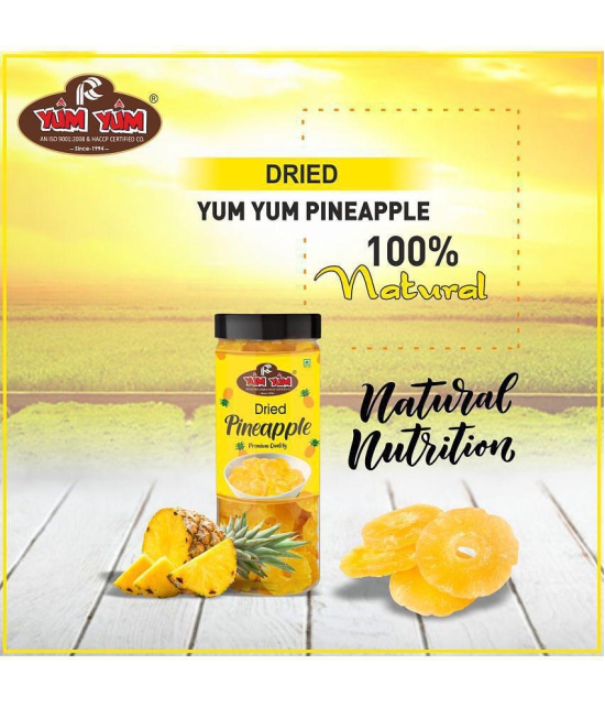 YUM YUM Premium Dried Pineapple Slice 150g