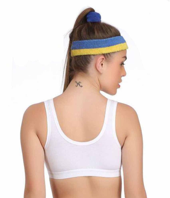 Eves Beauty Cotton Lycra Sports Bras - None