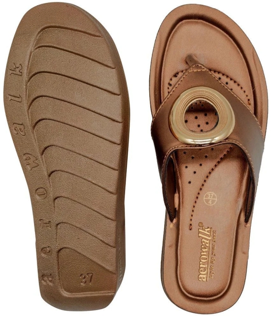 Aerowalk Rust Womens Flats - None