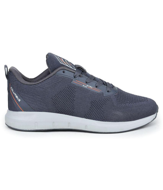 Columbus - TRENDY Sports Shoes Gray Men's Sports Running Shoes - None