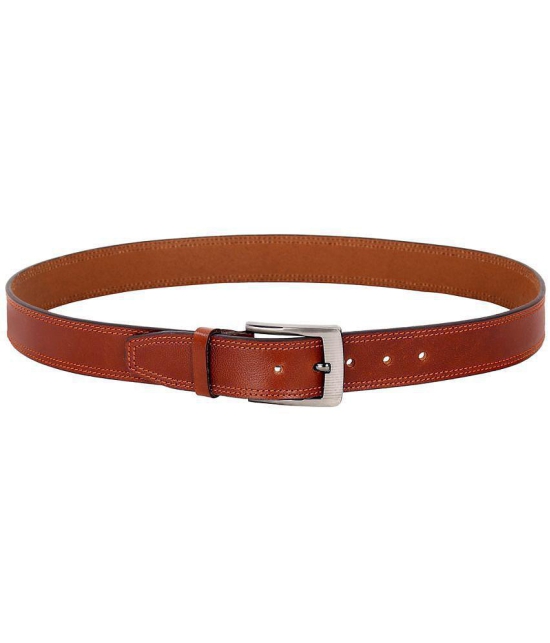 Leather World - Leather Men's Formal Belt ( Pack of 1 ) - None