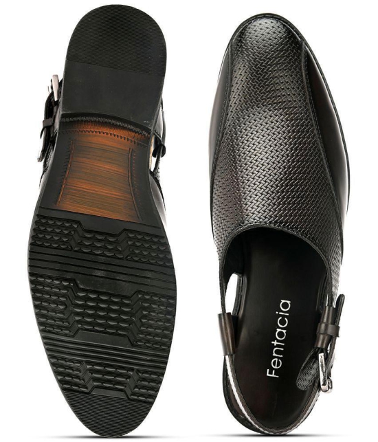 Fentacia - Black Men's Sandals - None