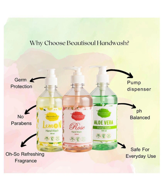 Beautisoul Hand Wash 500 mL Pack of 2