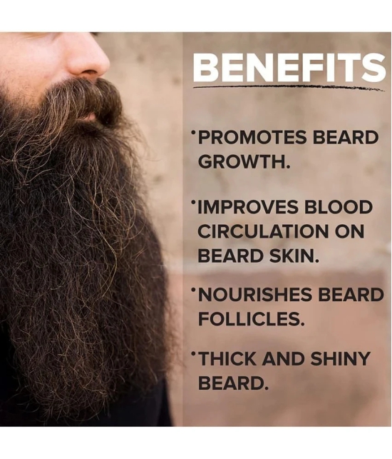 Zorg Organics Promotes Beard Growth Beard Oil ( Pack of 3 )