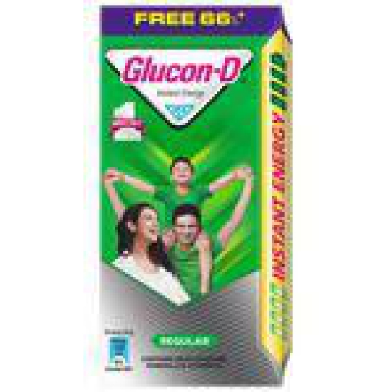 Glucon-D Instant Energy Health Drink - Regular, 75 g (Get 50 g Free)