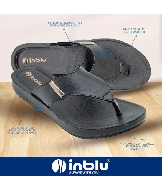 Inblu Black Womens Flats - None