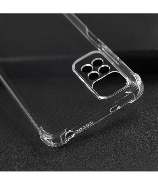 NBOX - Silicon Soft cases Compatible For TPU Glossy Cases Poco M4 Pro 5G ( Pack of 1 ) - Transparent