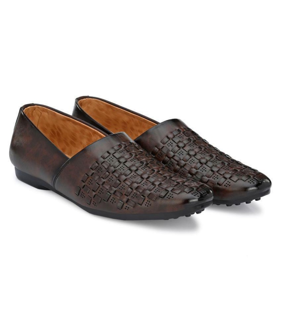 Shoevik Brown Loafers - 9