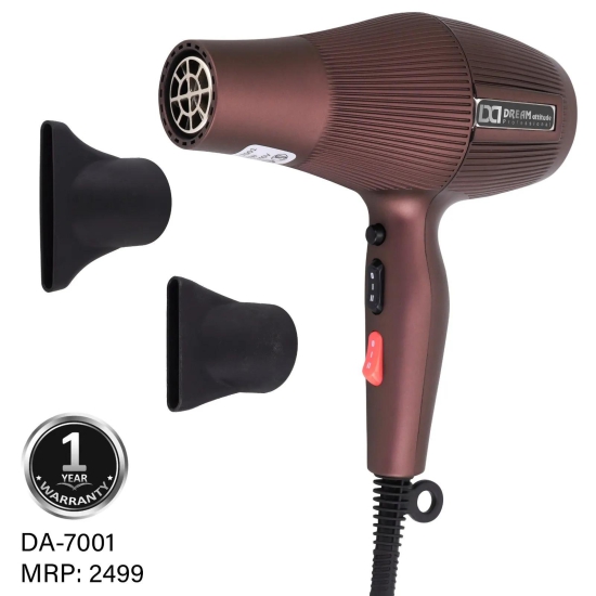 Dream Attitude Unbreakable Hair Dryer: Elevate Your Styling Experience-BROWN