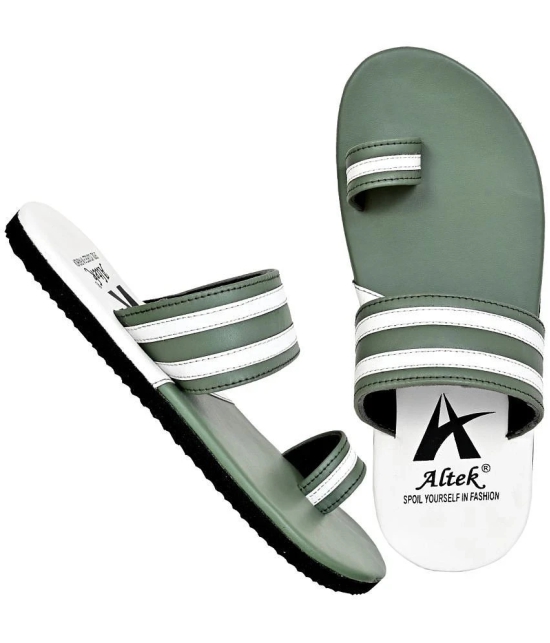 Altek - Green Mens Daily Slipper - None