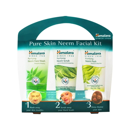 PURE SKIN NEEM FACIAL KIT INDIA 50 gm