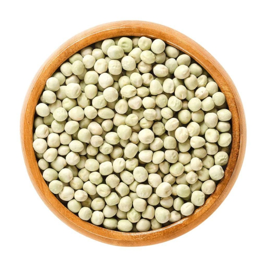 OrgaQ Organicky Organic Dry Green Vatana/Matar Beans/Green Peas