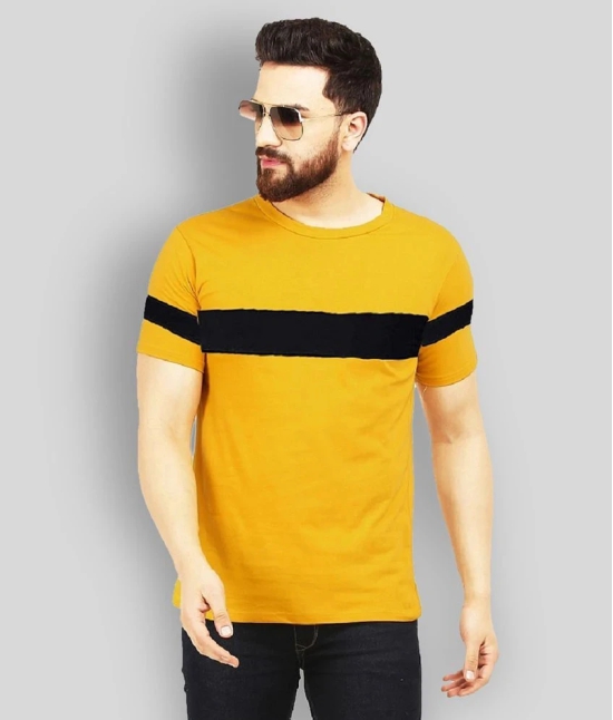 Leotude - Multicolor Cotton Blend Regular Fit Mens T-Shirt ( Pack of 2 ) - None