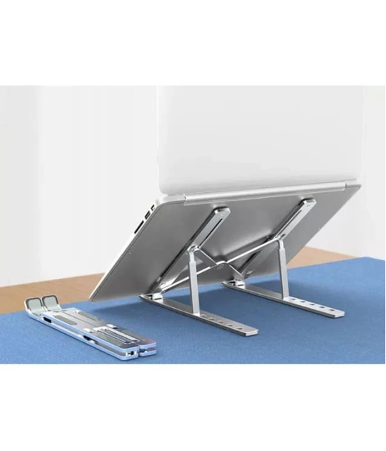 Magnique Metal Laptop Stand ( Pack of 1 )