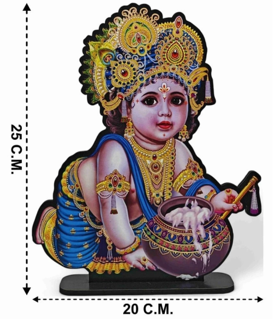 Saf Wood Lord Krishna Idol ( 25 cm )