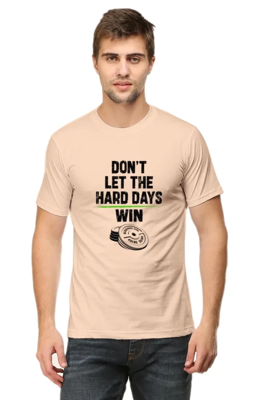 HARD DAYS WHITE-Peach / XXL