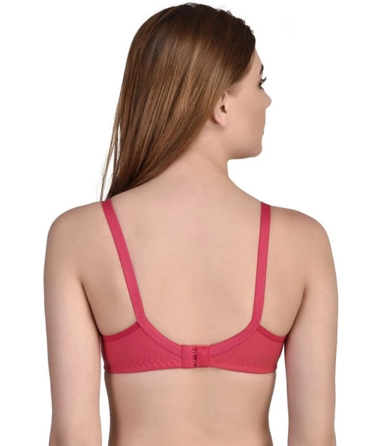 Desiprime Poly Cotton Everyday Bra - Red Single - 34B