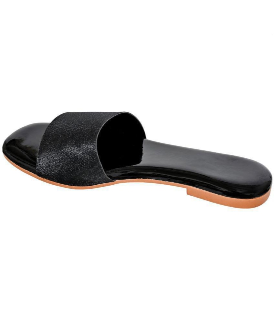 Altek - Black Womens Flats - None