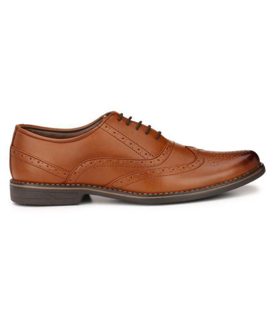 Leeport - Tan Mens Formal Shoes - None