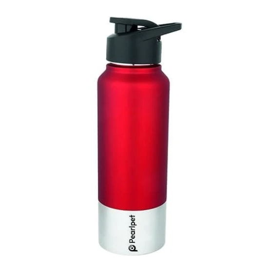 Sportskool Round Stainless Steel Single Wall Water Bottle 1pc, 750ml