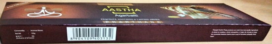 AASTHA AGARBATTI PRARTHANA - 150 GM