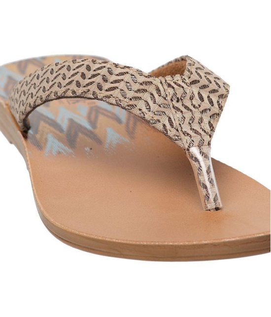 Aerowalk - Beige Women''s Leather Slipper - None